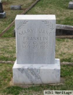 Mary Jane Franklin