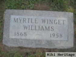 Myrtle Winget Williams