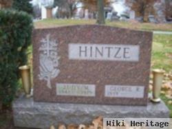 Judy M Hansen Hintze