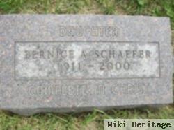 Bernice A Schaefer