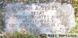 John Albert Yerby, Sr