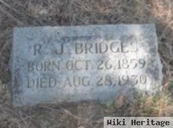 Robert James "r. J." Bridges