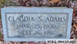 Claudia S. Adams