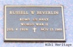 Russell W Beverlin