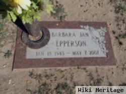 Barbara Jan Epperson