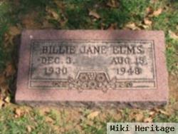 Billie Jane Elms