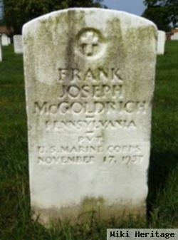 Frank Joseph Mcgoldrich