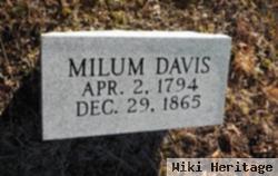 Milum Davis