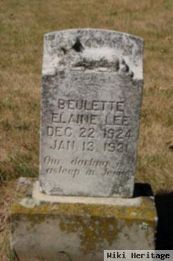 Beaulette Elaine Lee