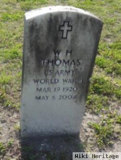 William H Thomas