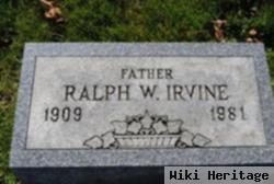 Ralph W Irvine