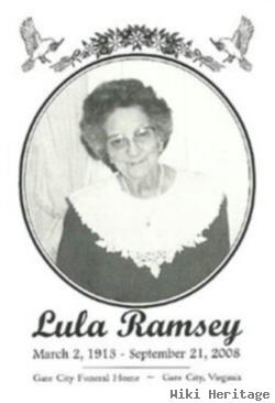 Lula Bell Casteel Ramsey