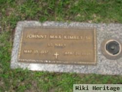 Johnny Max Kimrey, Sr