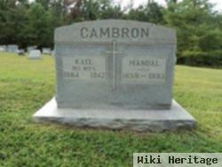 James Emanuel "manual" Cambron