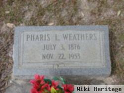 Pharis L Weathers