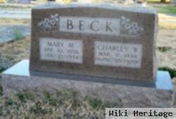 Mary Margaret "meg" Freeman Beck