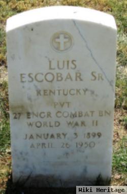 Luis Escobar, Sr