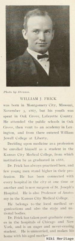 Dr William J. Frick