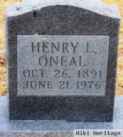 Henry Lee O'neal