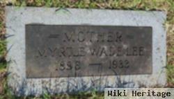 Myrtle Lorene Wade Lee