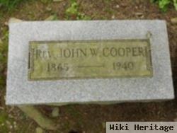 Rev John W. Cooper