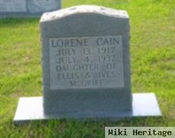 Lorene Mcgriff Cain