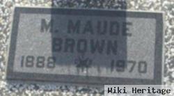 M Maude Rainey Brown