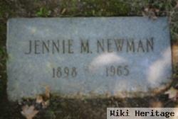 Jennie M Kendall Newman