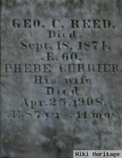 Phebe May Currier Reed