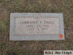 Sgt Lorraine Flandia "lori" Hand