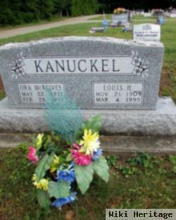 Ora Mckelvey Kanuckel