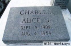 Alice J Charles