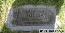 Sara Lou Soliday