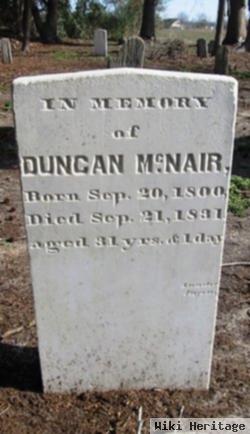 Duncan Mcnair