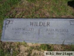 Joseph Mellett Wilder