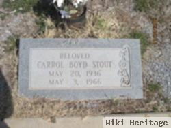 Carroll Boyd Stout