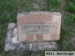 Bertha B Bear Barton