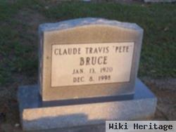 Claude Travis "pete" Bruce