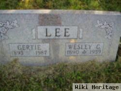 Wesley G Lee