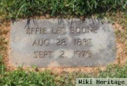 Effie Lee Boone