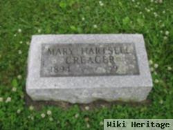 Mariah S "mary" Hartsell Creager