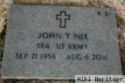 John T "tommy" Nix