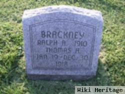 Ralph A Brackney