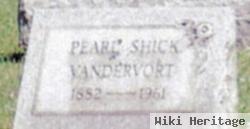 Pearl E Shick Vandervort