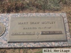 Mary Shaw Peyton Motley