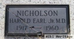 Md Harold Earl Nicholson, Jr