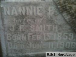 Nancy Jane "nannie B" Boyd Moorehead-Smith