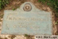 M. Florence Hanson