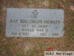 Ray Solomon Hewitt