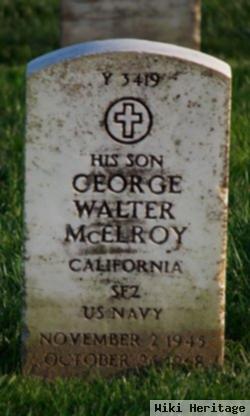 George Walter Mcelroy